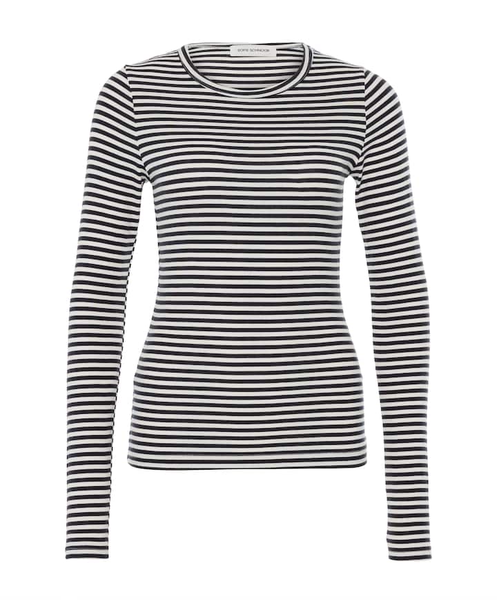Dames longsleeve zwart