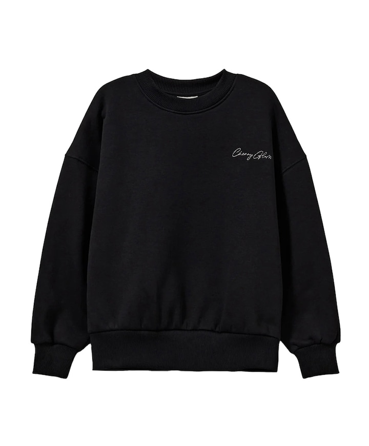 Meisjes sweater zwart