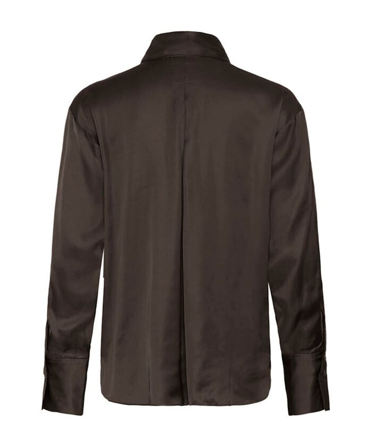 Dames blouse bruin