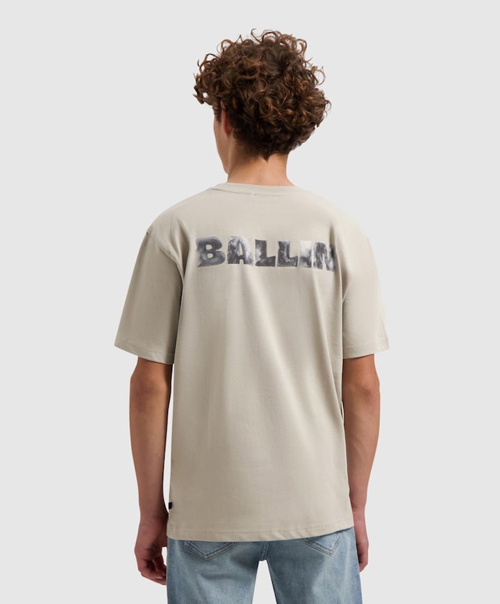 Jongens t-shirt beige