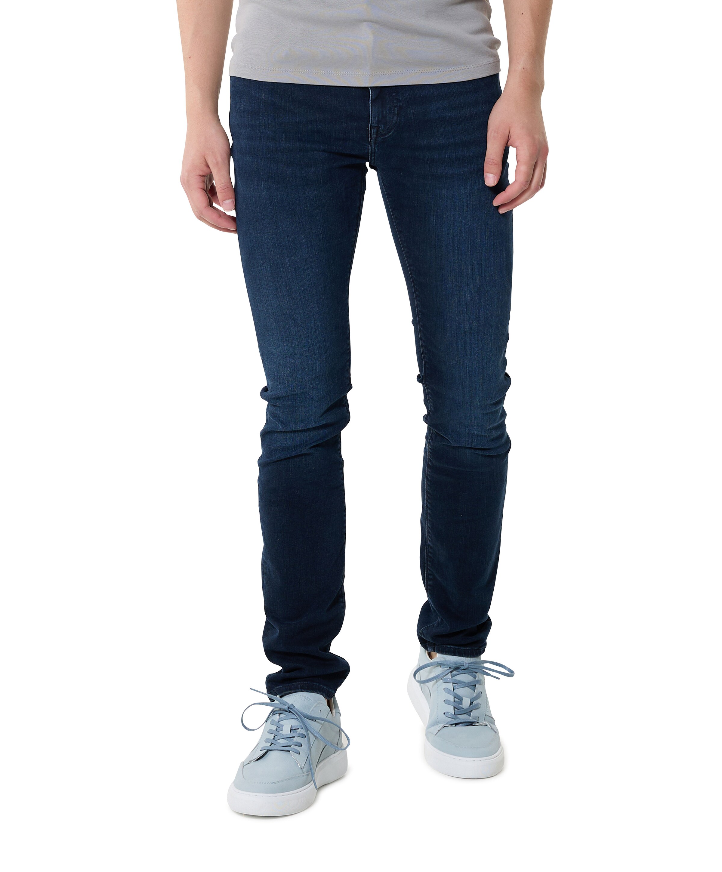 CORE SLIM BLEECKER IOWA BLUEBLCK heren jeans blauw