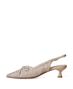 Dana dames slingbacks beige