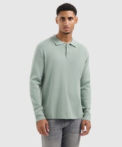 Heren polo groen