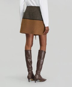 Dames rok bruin