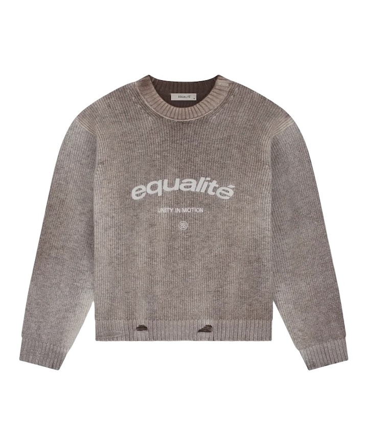 Heren sweater grijs