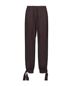 Darie balloon trousers dames broek bruin