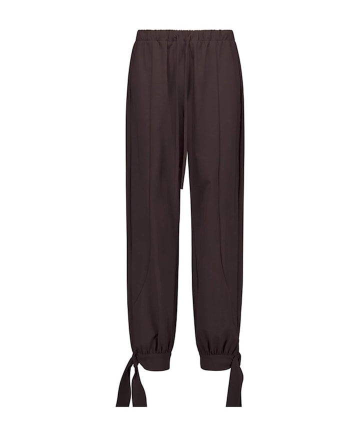 Darie balloon trousers dames broek bruin