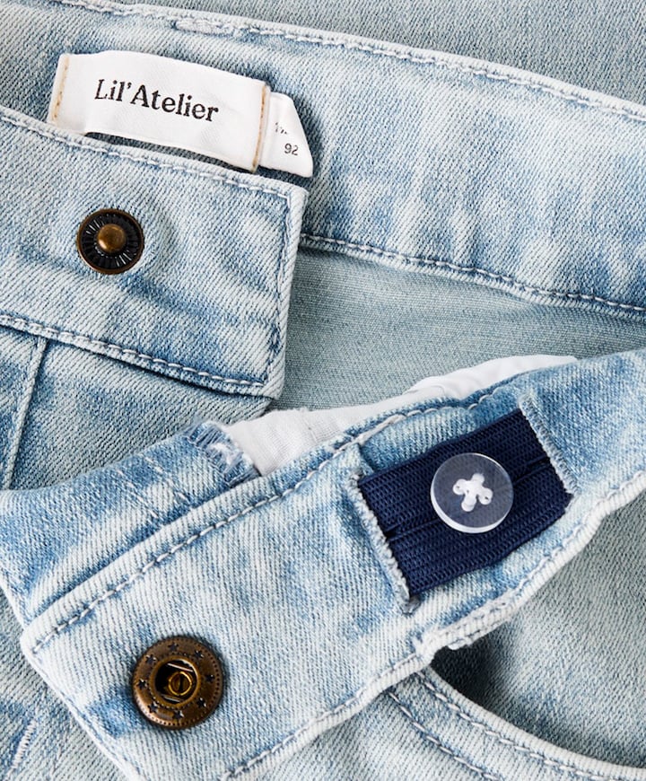 NMMFRANCES LOOSE 7722-FN LIL meisjes jeans blauw