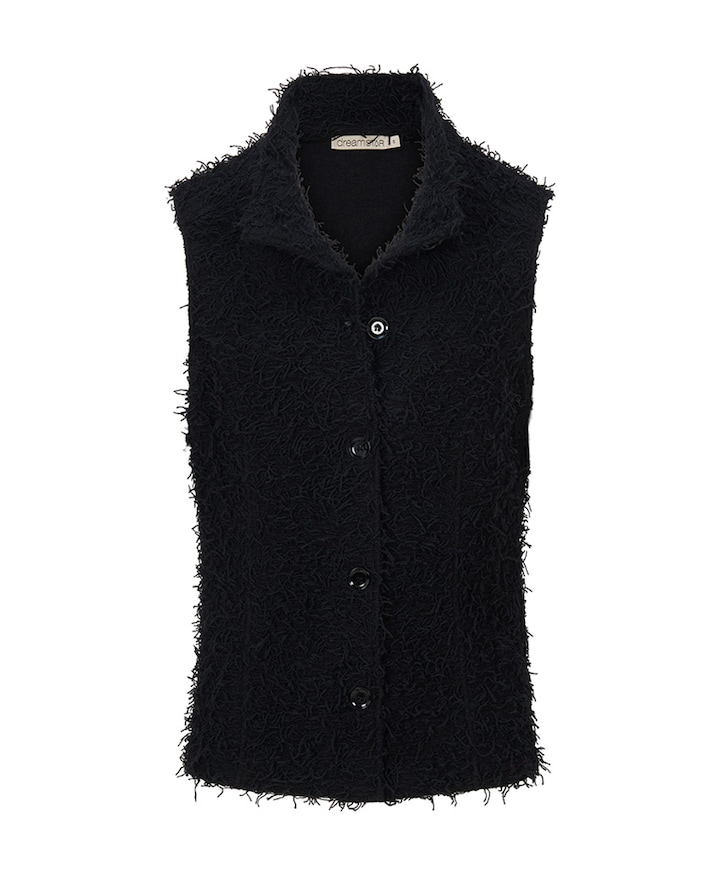 Dames gilet zwart