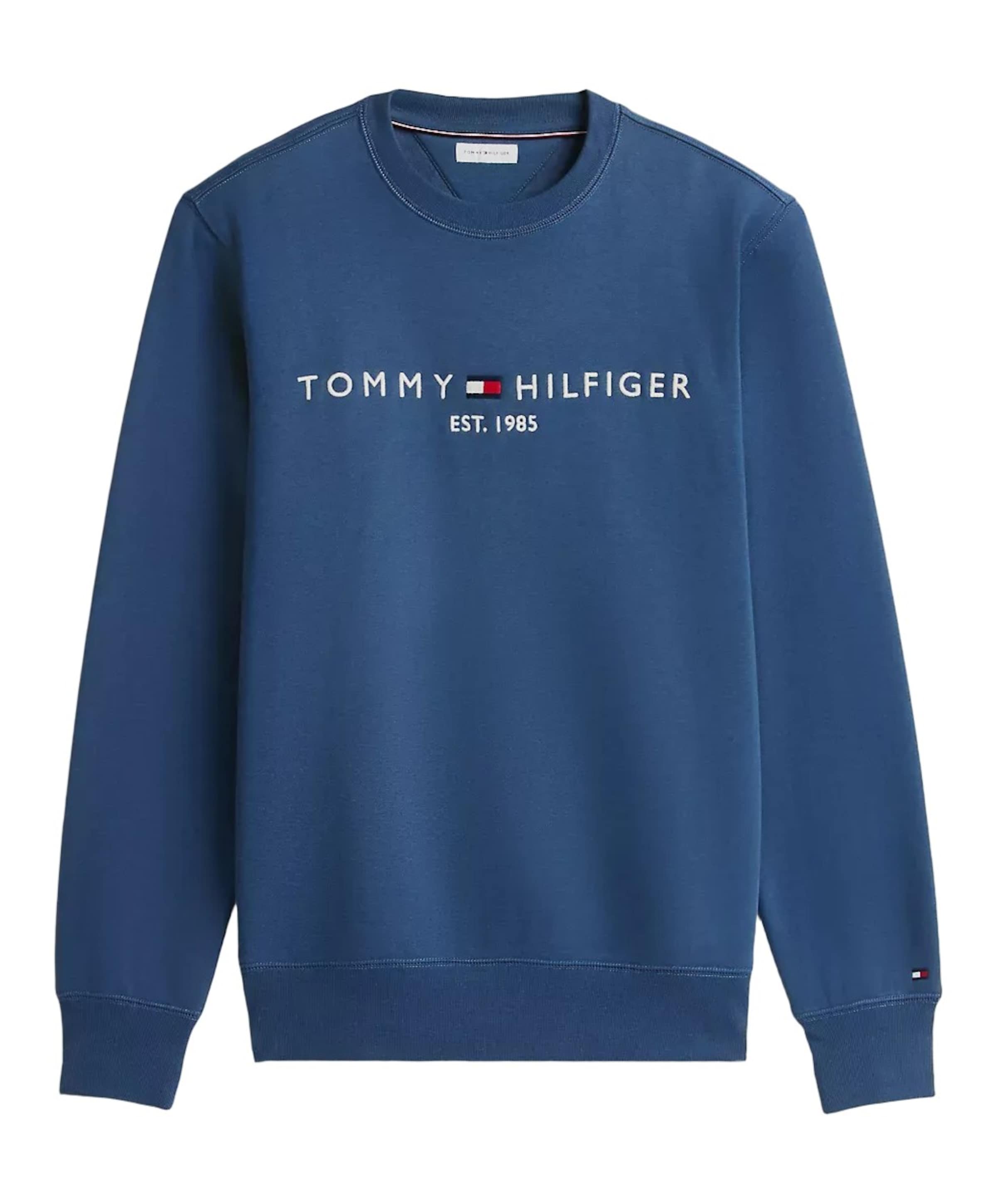 Heren sweater blauw