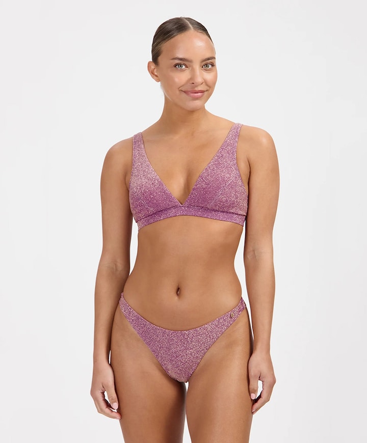 Dames bikinitop paars