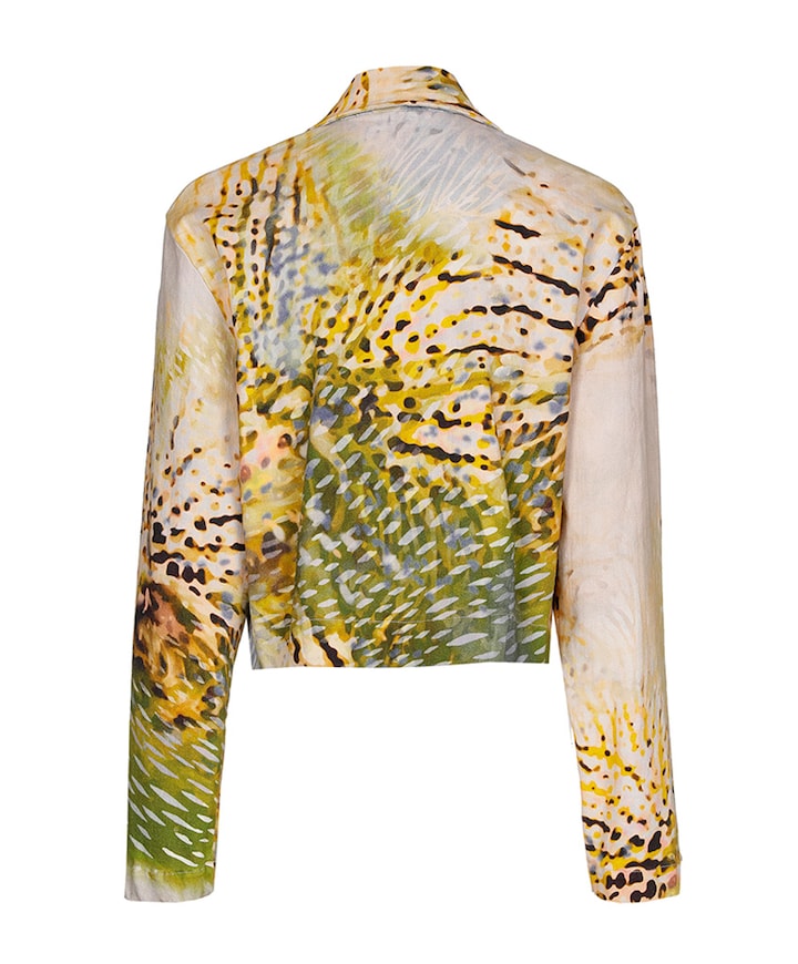 Dames jas multicolor