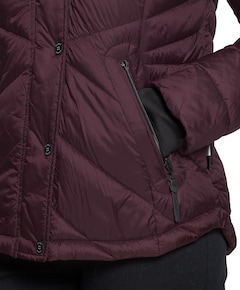 Dames jas bordeaux