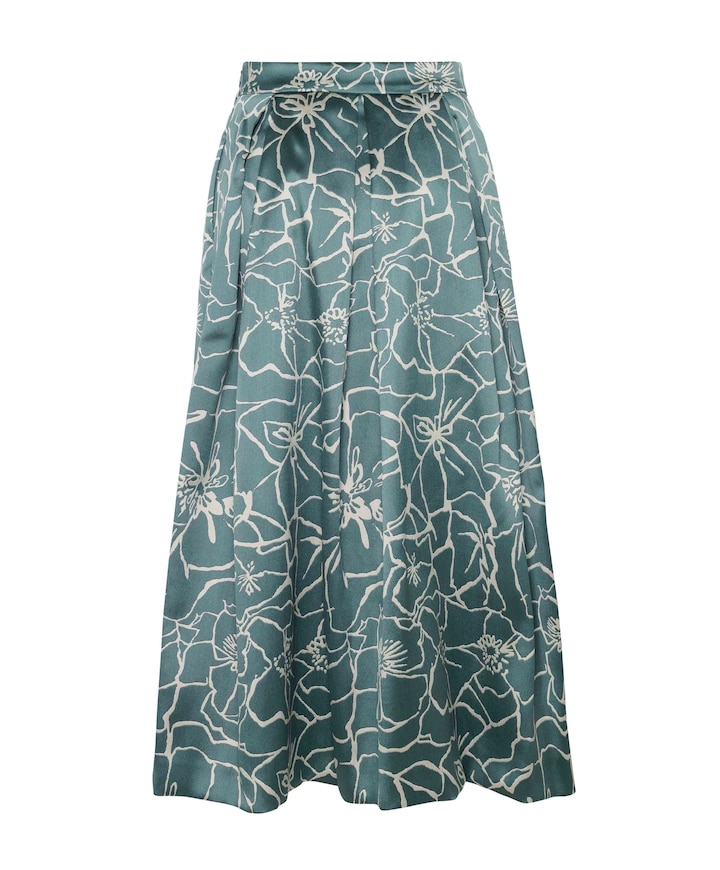 Dames rok blauw