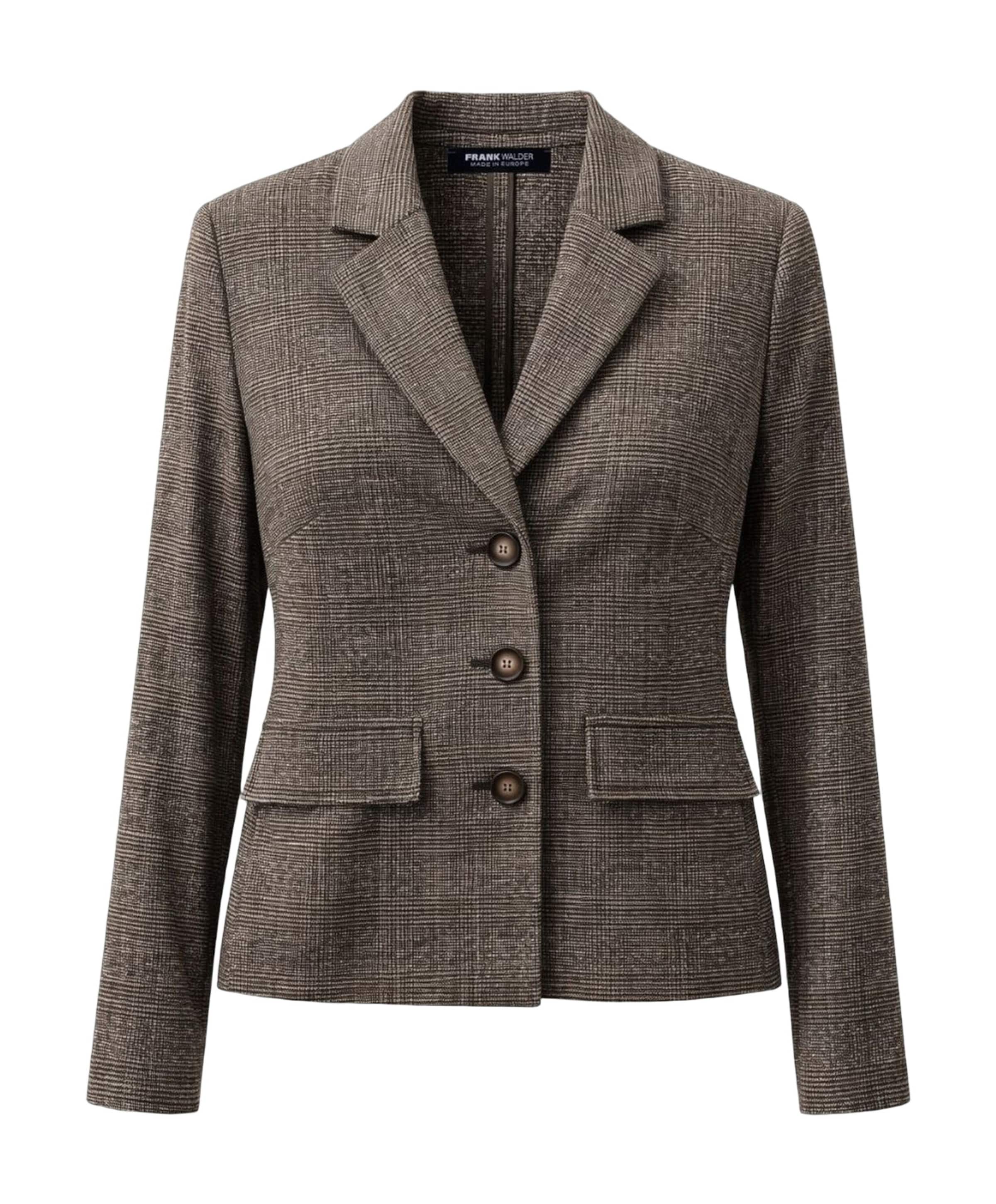 Dames blazer bruin