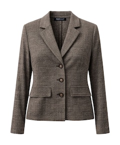 Dames blazer bruin