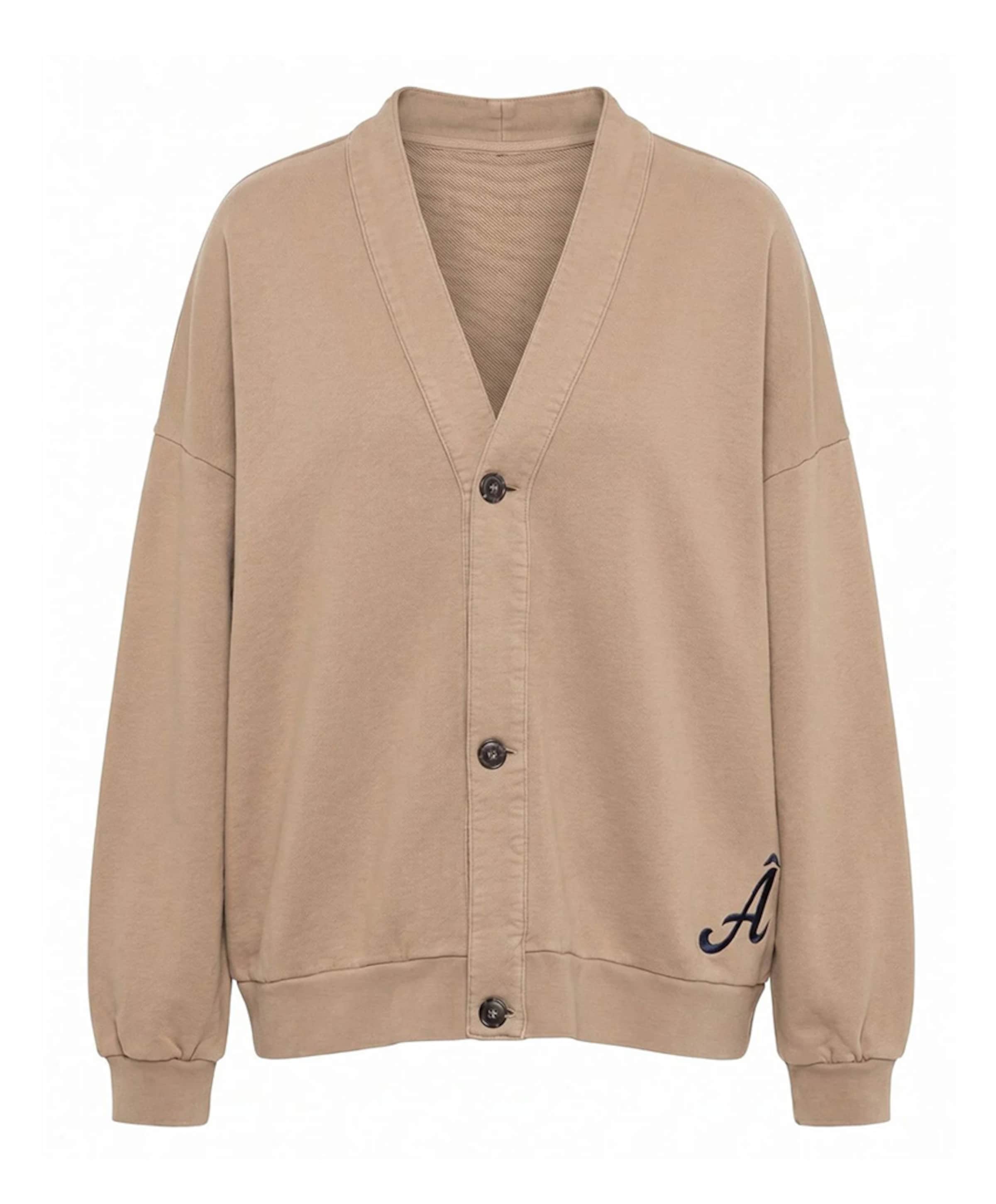 Dames vest beige