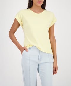 Dames T-shirt geel