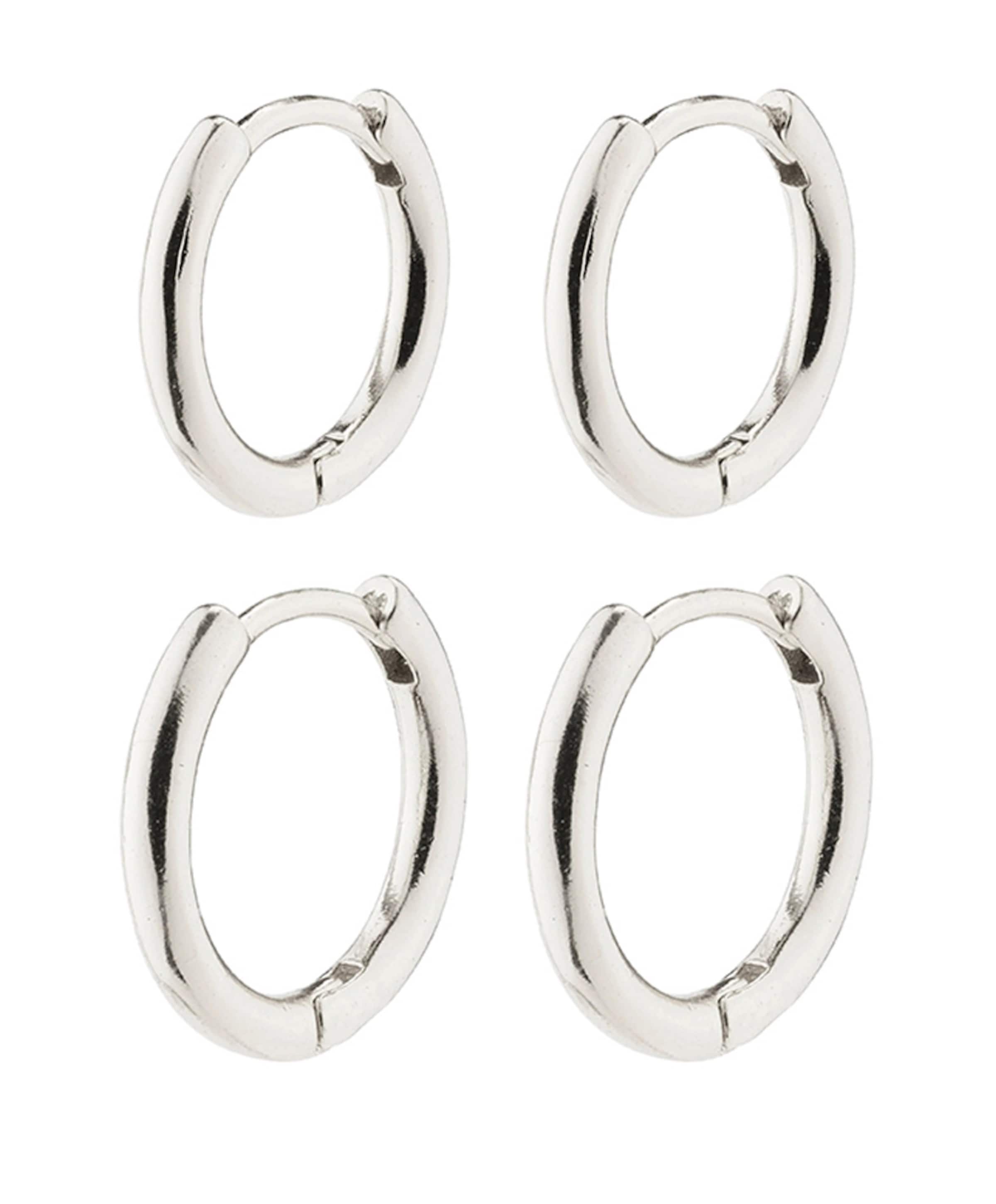 Dames oorbellen zilver