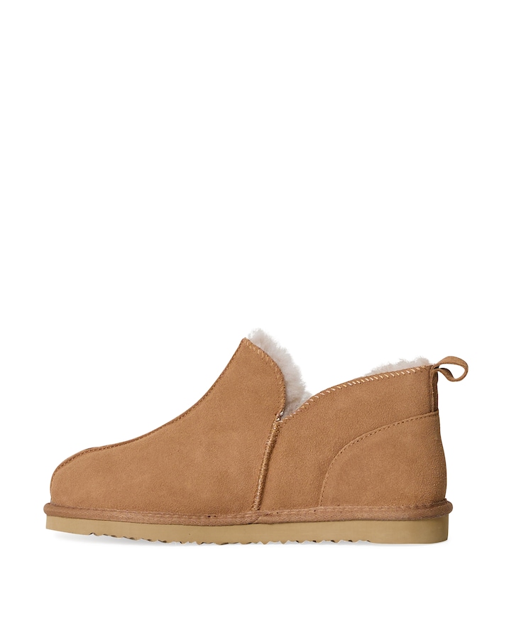 dames pantoffels bruin