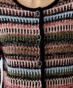 Dames vest multicolor