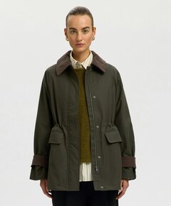 Dames jas groen