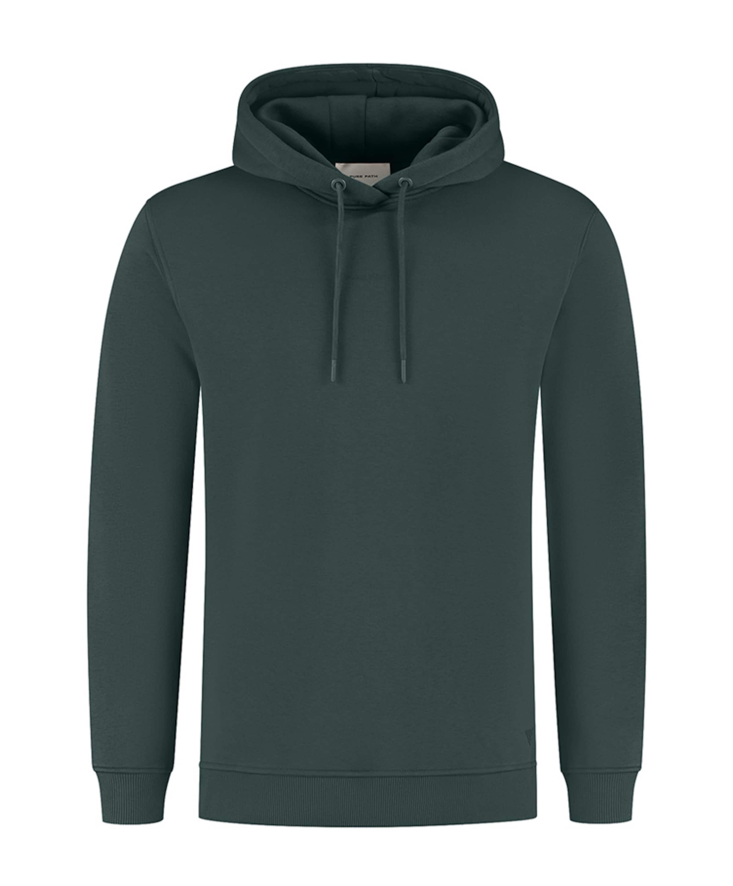 Heren hoodie groen