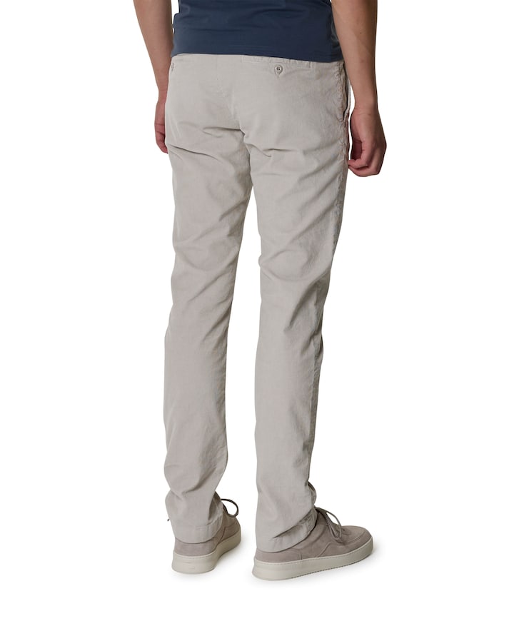 Bobby Slim Fit heren broek grijs