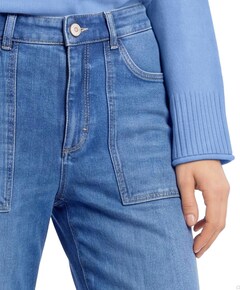 7/8 dames jeans blauw