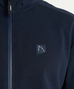 Heren vest blauw