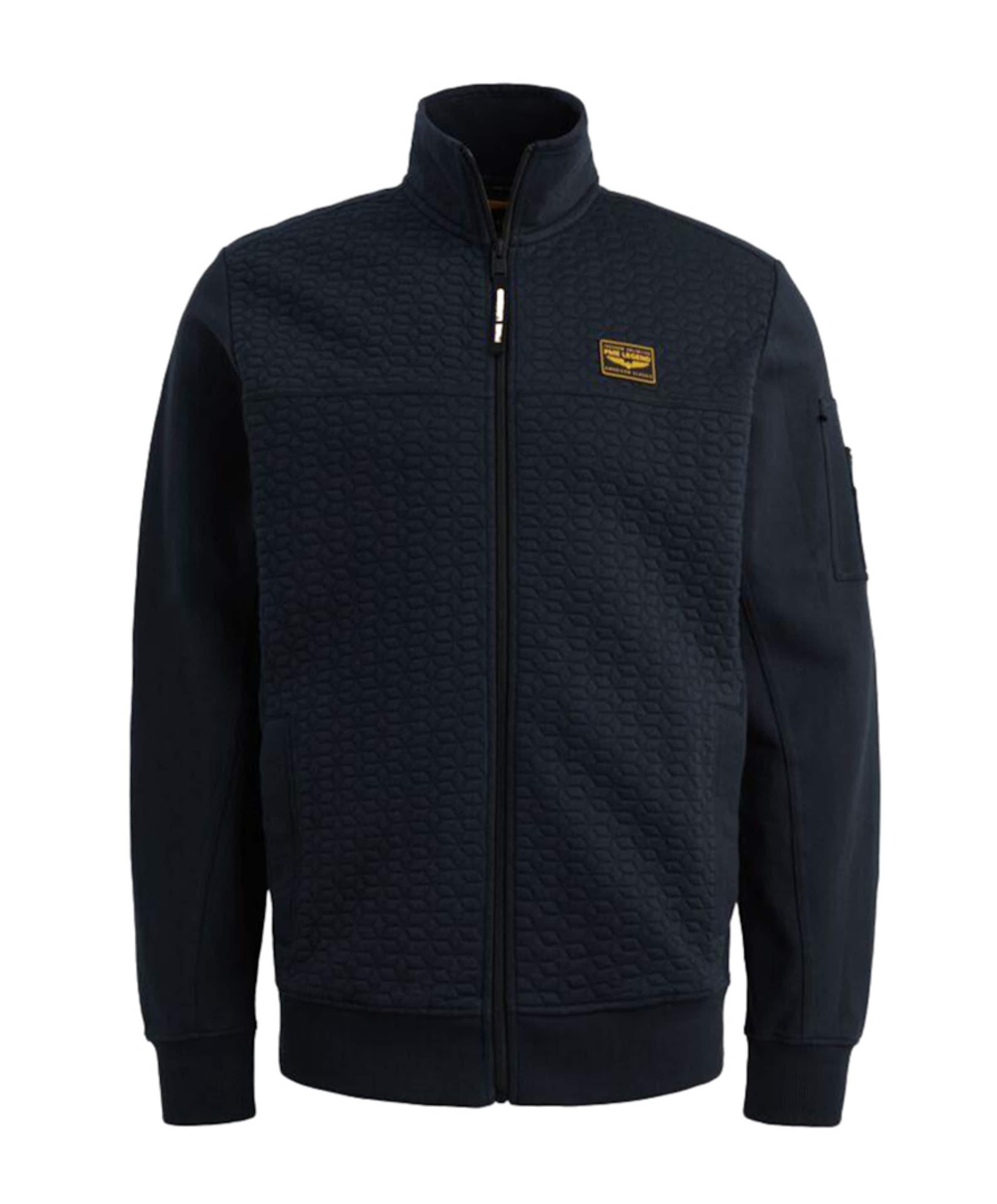 Heren vest blauw