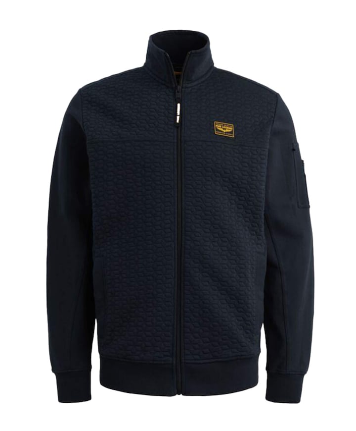Heren vest blauw