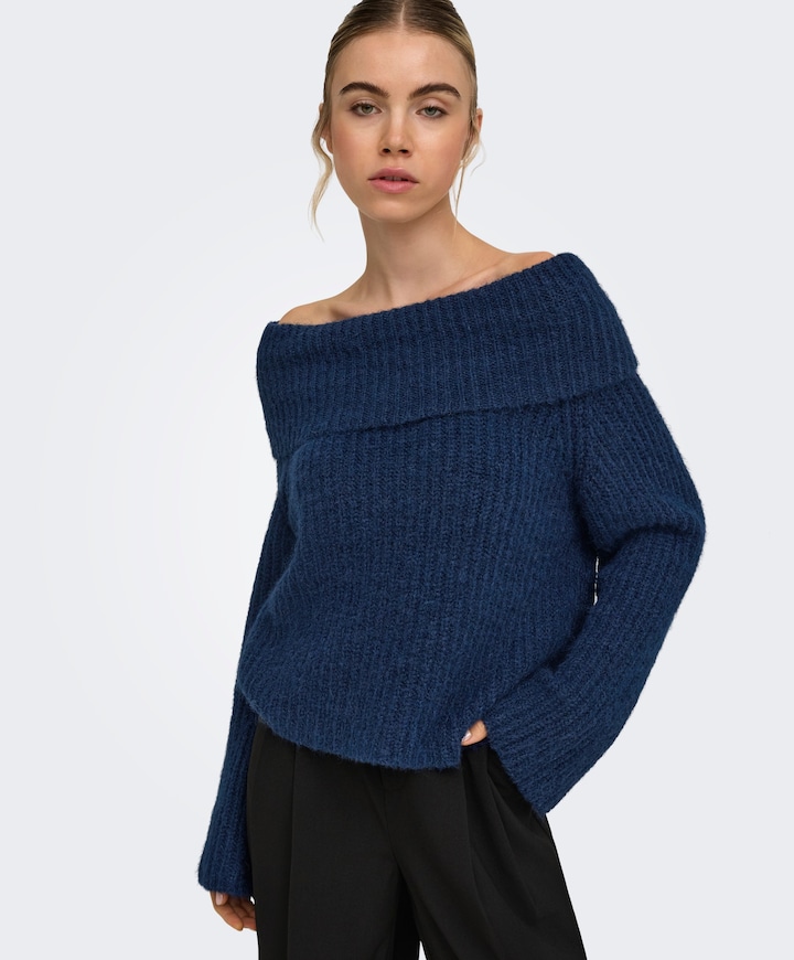 Dames trui blauw