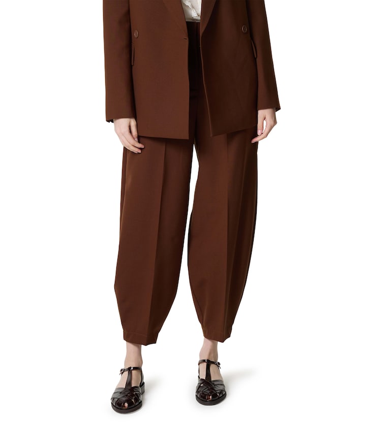 dames broek bruin