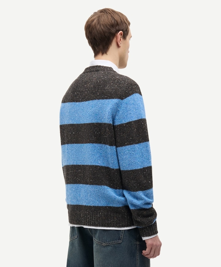 Heren trui blauw