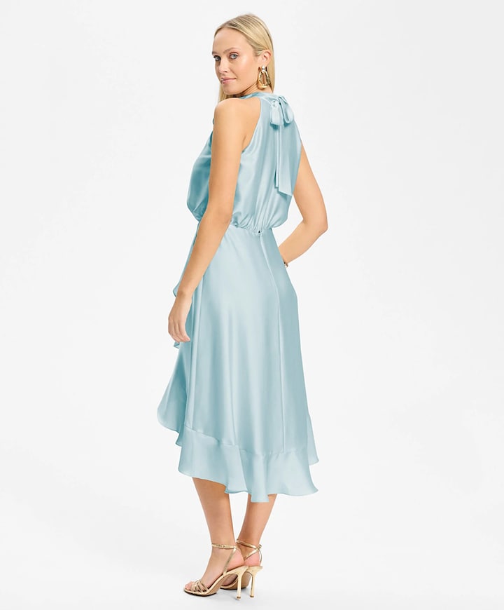 Dames jurk blauw