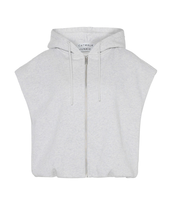 Dames gilet grijs