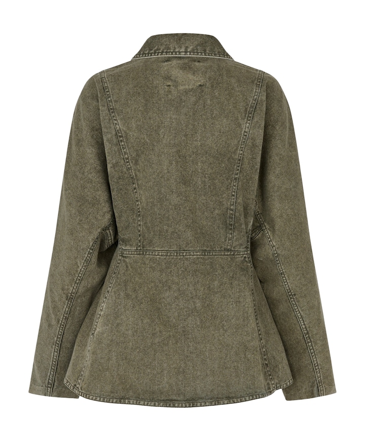 Dames spijkerjas  groen