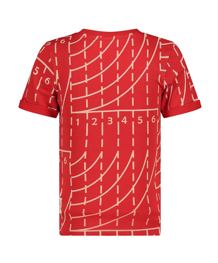 Jongens t-shirt rood