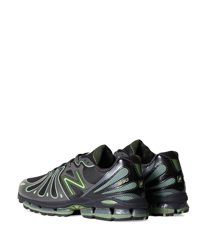 U1890 heren sneakers zwart