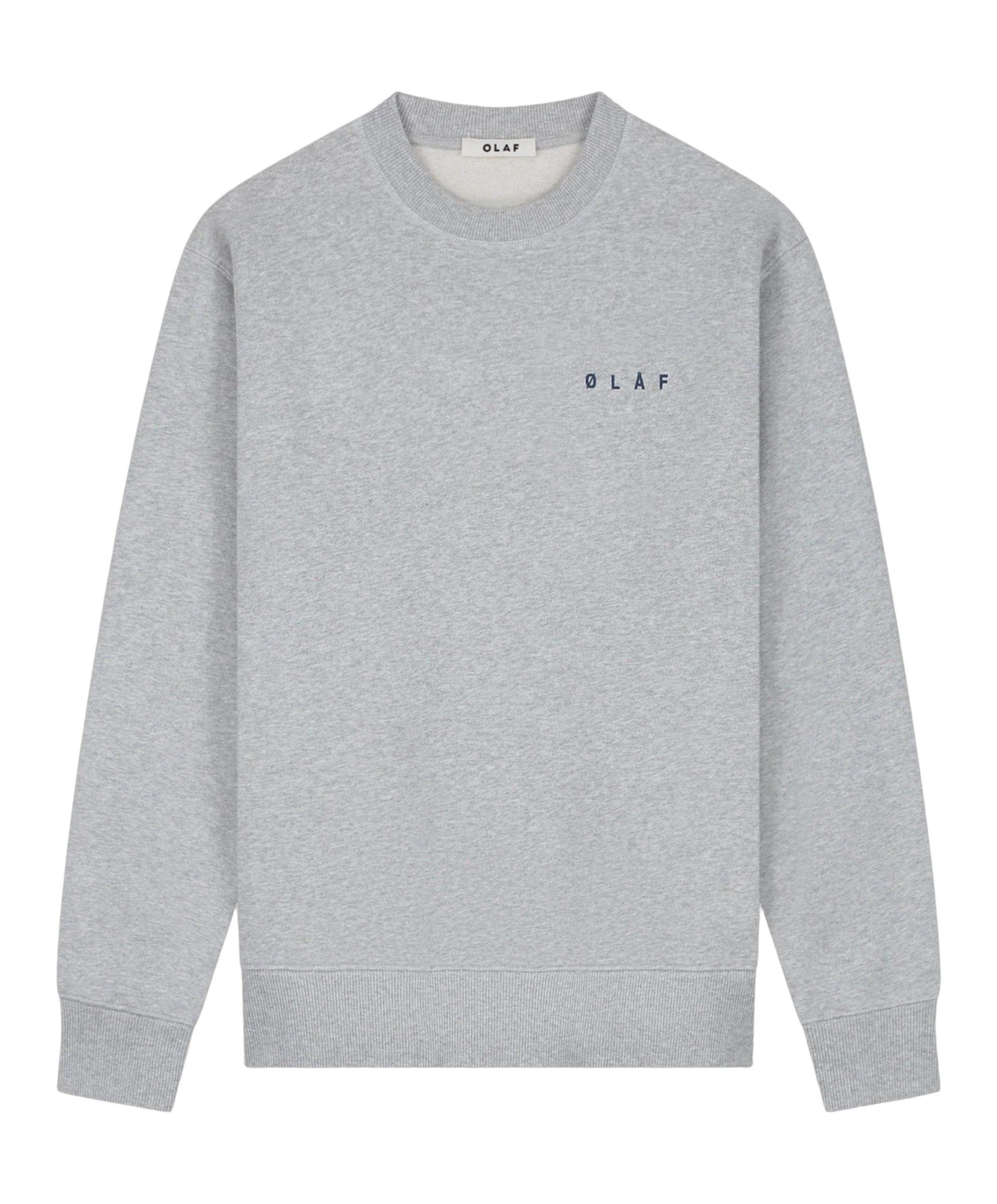 Heren sweater grijs