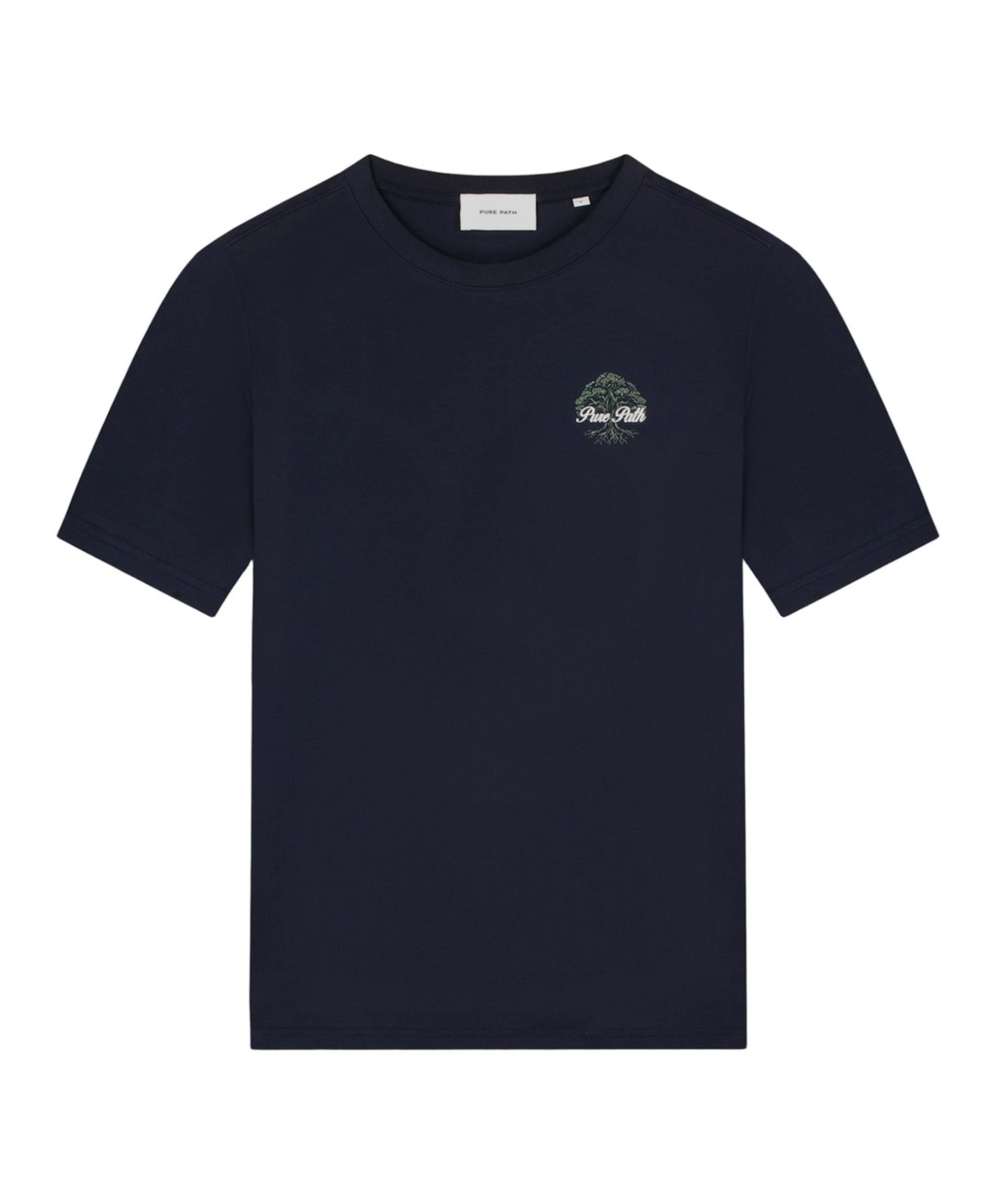 Heren T-shirt blauw