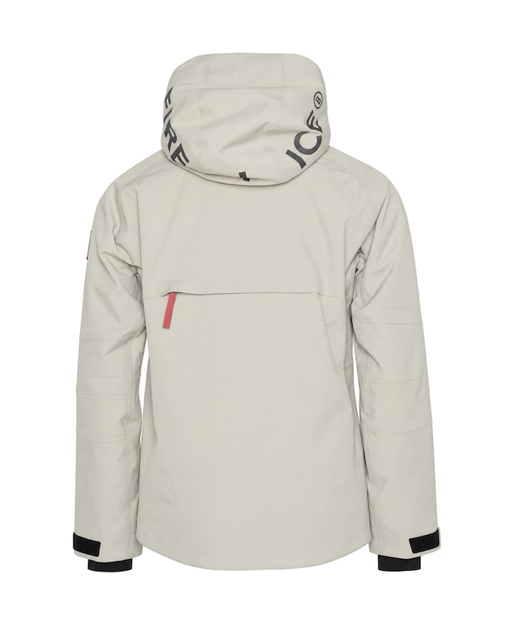 Heren ski-jas ecru