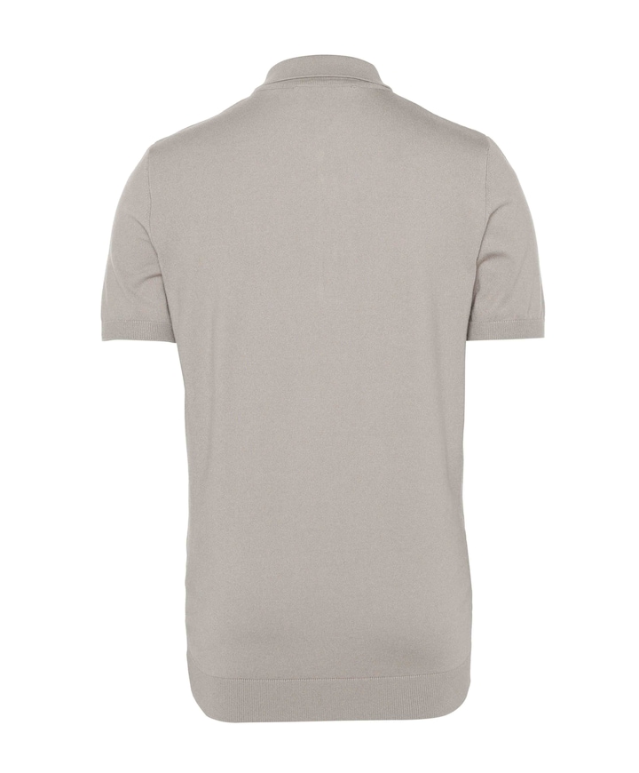 Heren polo beige