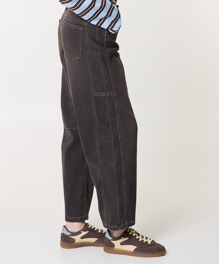 OHIO dames jeans bruin