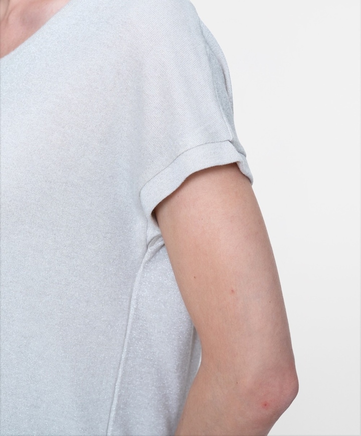 Dames T-shirt beige