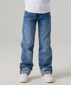 NKFROSE STRAIGHT FOLD 4224-AZ jeans blauw