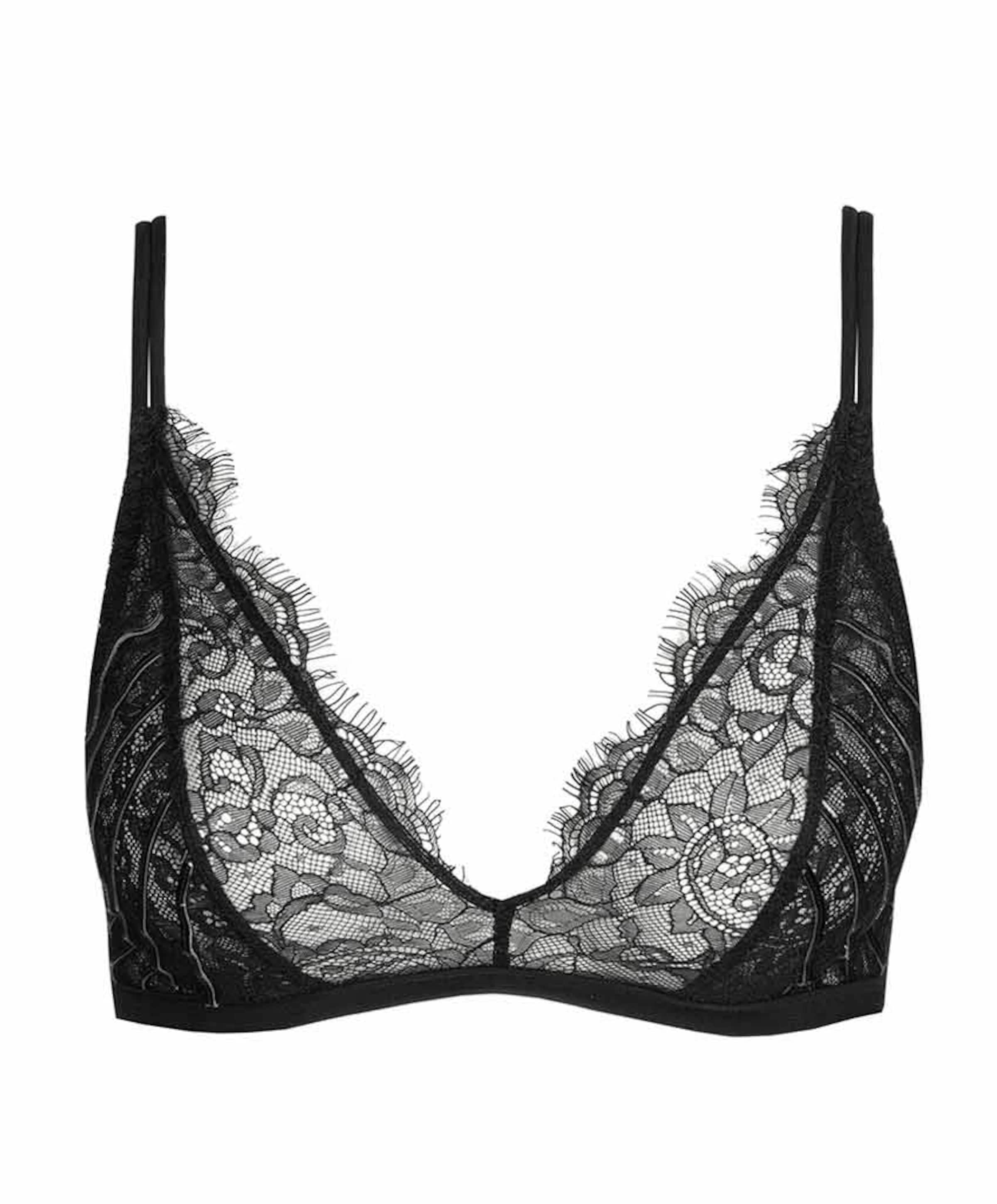 Bralette zwart