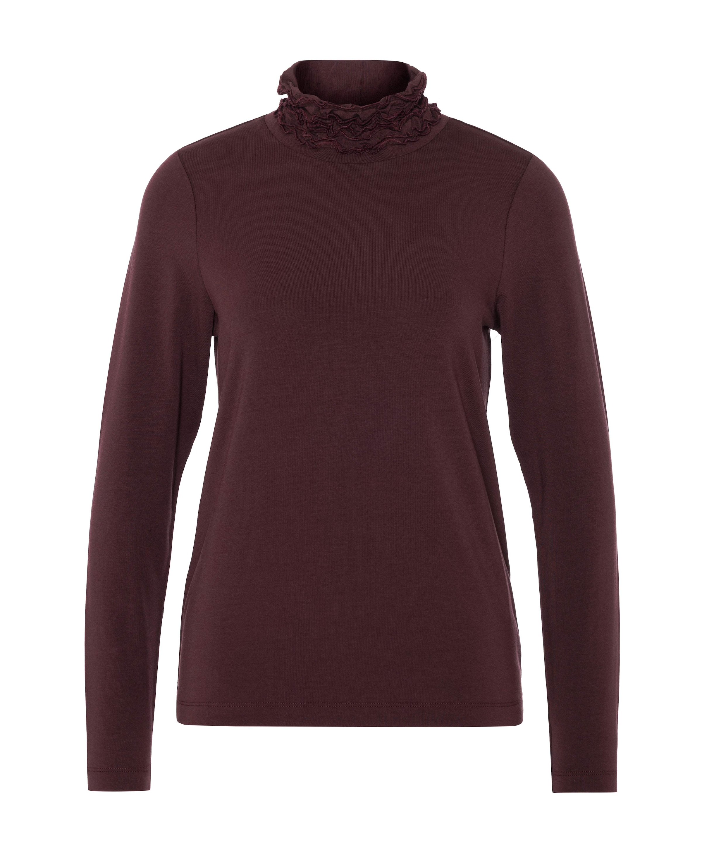 Dames longsleeve bordeaux