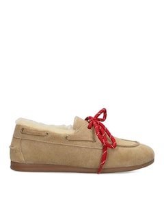 meisjes sneakers beige